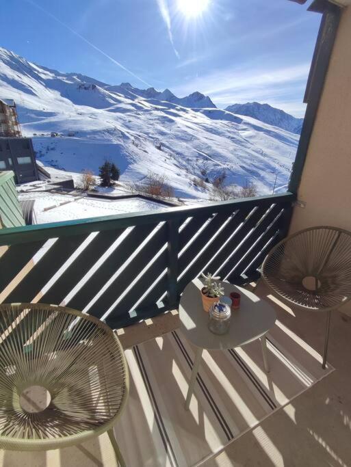 점 Cocon Montagnard Avec Terrasse Et Vue Panoramique 아파트 외부 사진
